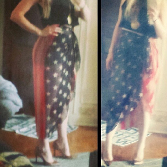 Stars and Stripes Scarf - Picture 7 of 7